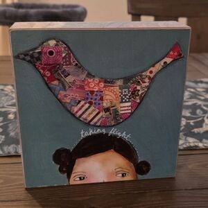 Colorful Bird Wall Art Decor